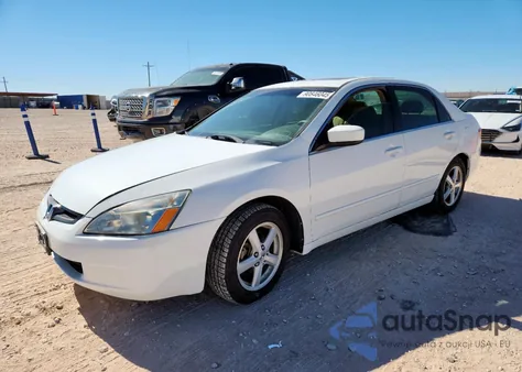 2003 Honda Accord Ex z USA, uszkodzony, nr VIN 1HGCM56623A093677